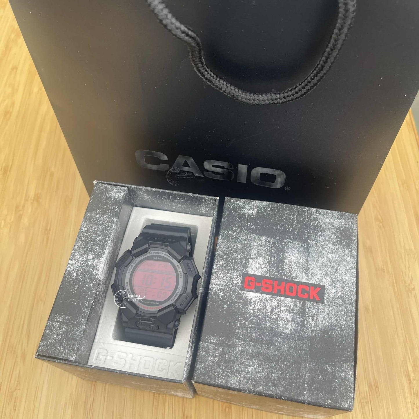Casio G-Shock Men's Watch GD-010BBR-1 Shock Resistant Carbon Core Guard Structure Battery Life: 10 years