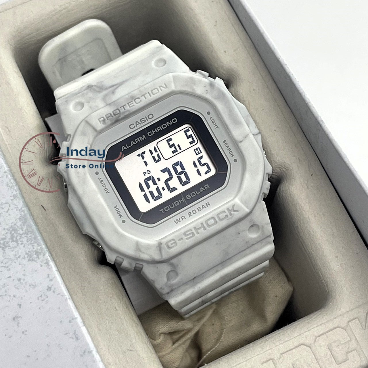 Casio G-Shock Women's Watch GMS-S5600RT-7 Resin Band Shock Resistant Tough Solar