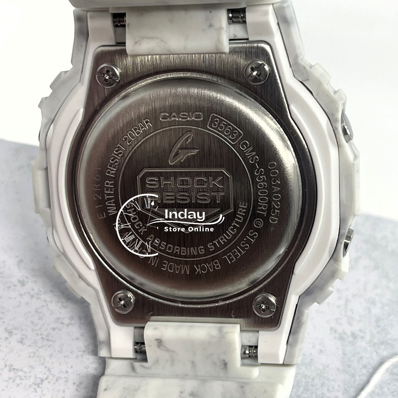 Casio G-Shock Women's Watch GMS-S5600RT-7 Resin Band Shock Resistant Tough Solar