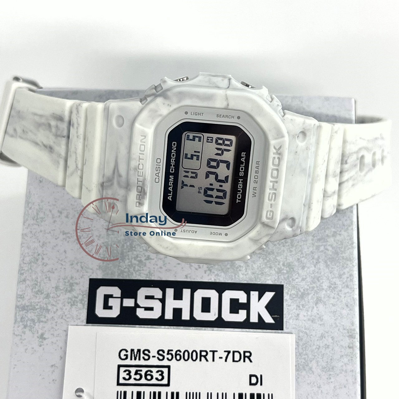 Casio G-Shock Women's Watch GMS-S5600RT-7 Resin Band Shock Resistant Tough Solar