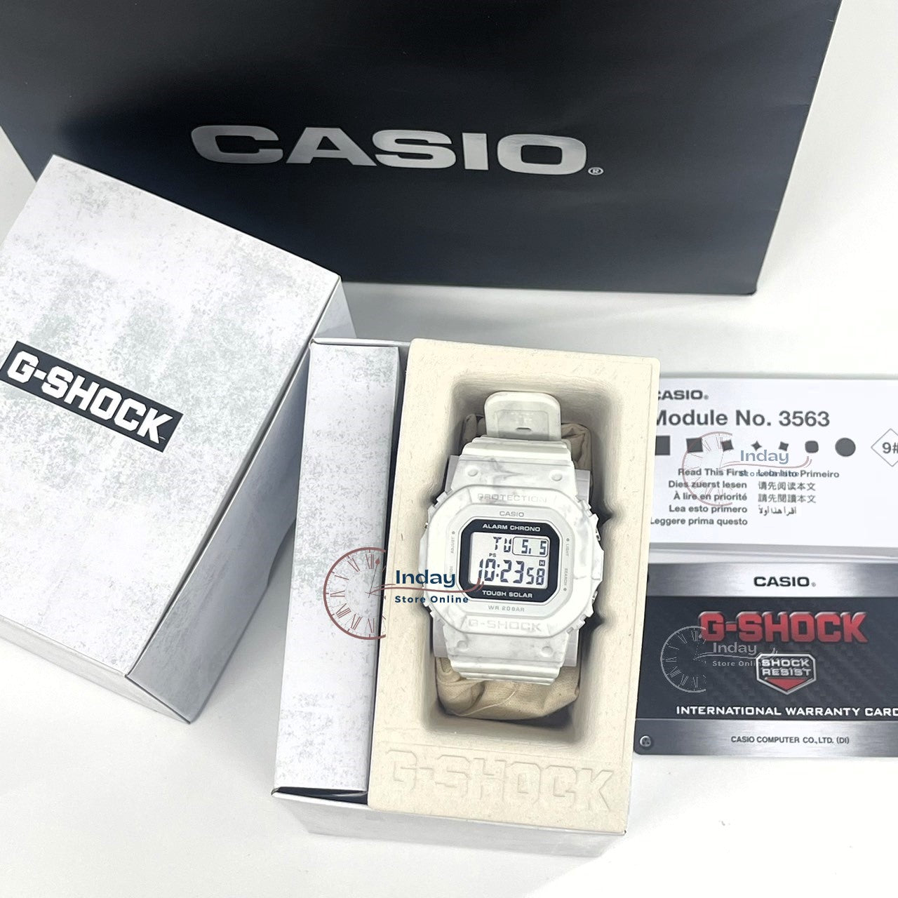 Casio G-Shock Women's Watch GMS-S5600RT-7 Resin Band Shock Resistant Tough Solar