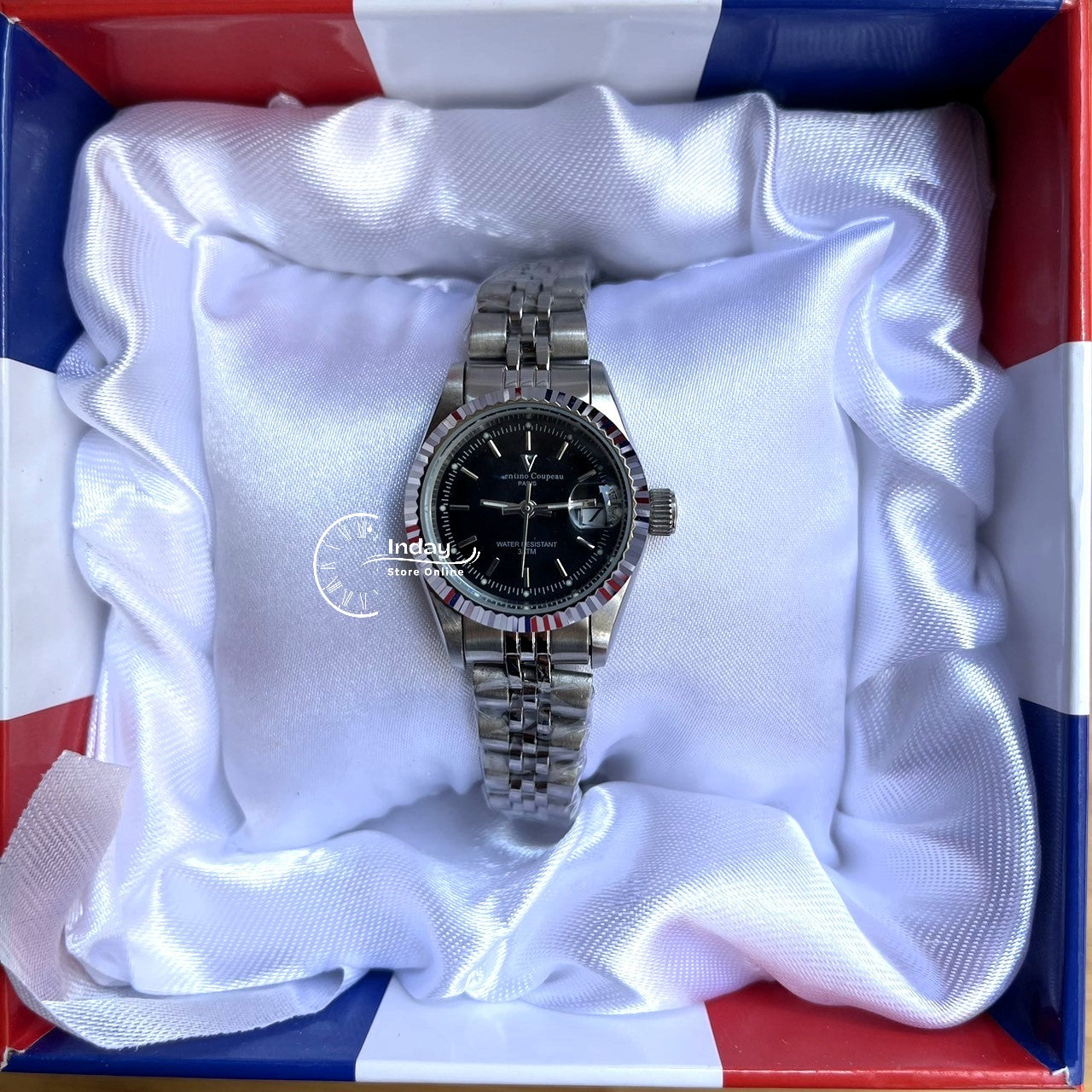 范倫鐵諾 古柏 Coupeau Women's Watch 12169SL-11 Silver Stainless Steel Band