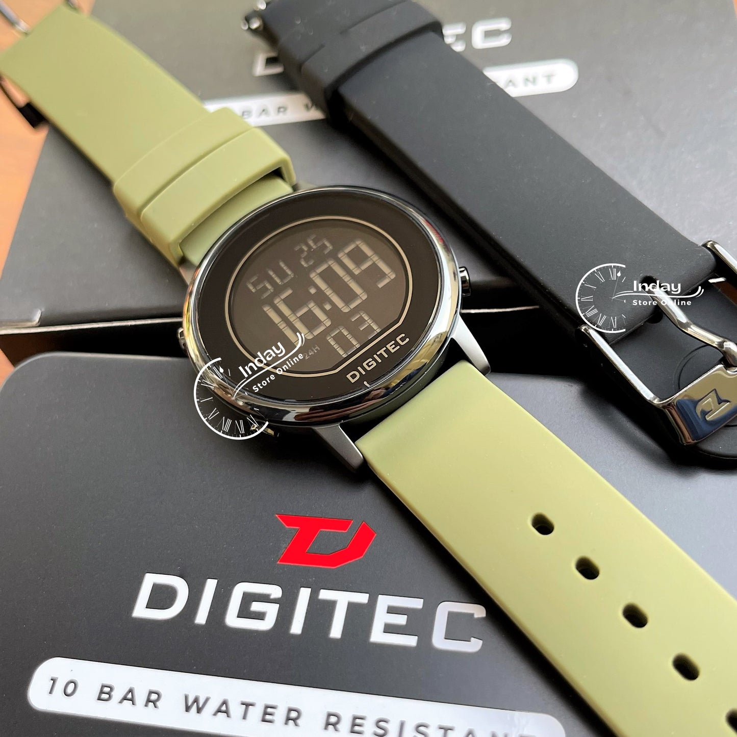 Digitec Women's Watch DGS-7126T-1 Standard Digital +Extra Strap