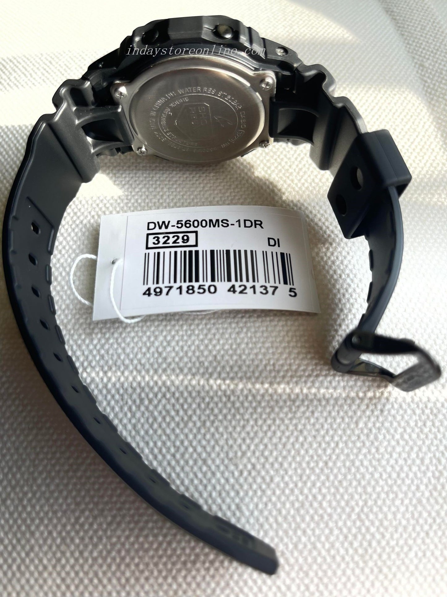 Casio G-Shock Men's Watch DW-5600MS-1D Digital Shock Resistant Mineral Glass