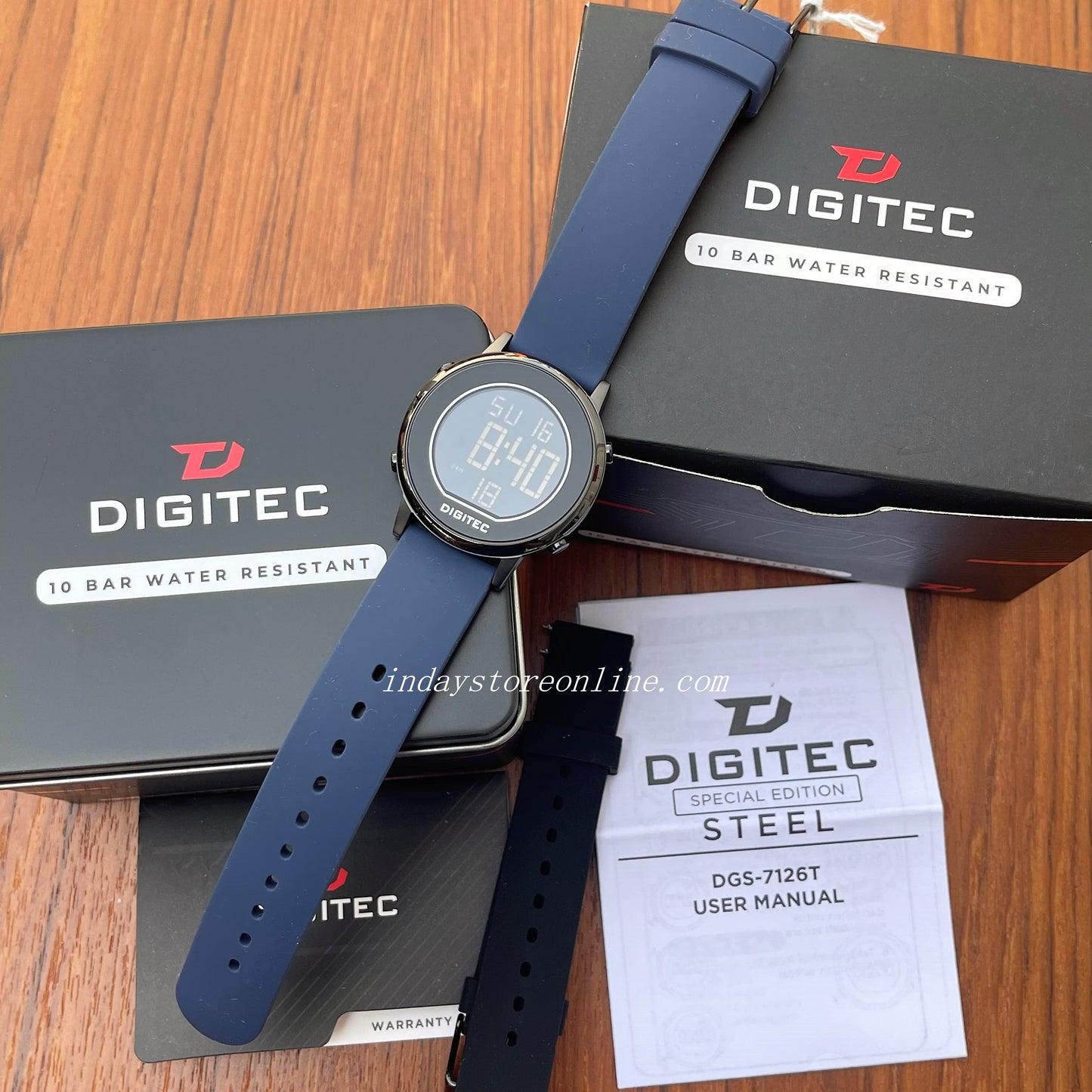 Digitec Women's Watch DGS-7126T-3 Standard Digital +Extra Strap