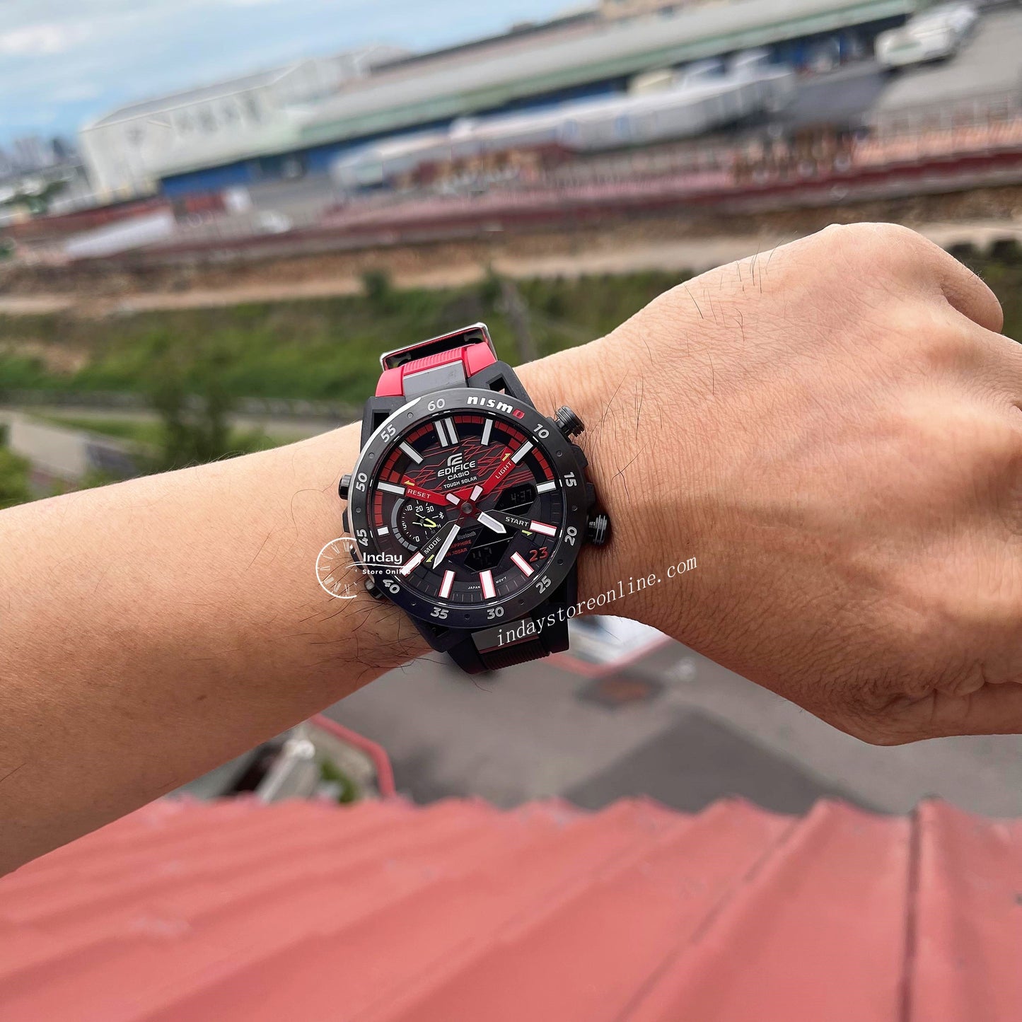 Casio Edifice Men's Watch ECB-2000NIS-1A Edifice Sospensione Tough Solar Mobile link Bluetooth Limited Model
