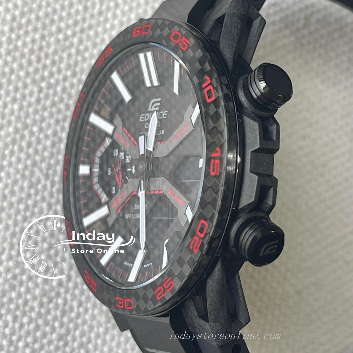 Casio Edifice Men's Watch ECB-2000PB-1A Edifice Sospensione Tough Solar Mobile link Bluetooth