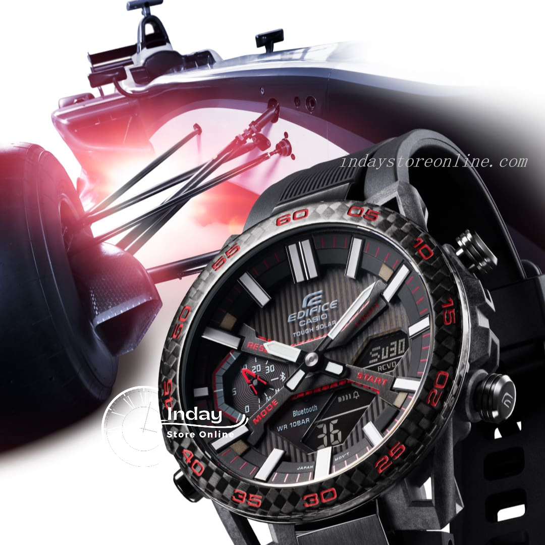 Casio Edifice Men's Watch ECB-2000PB-1A Edifice Sospensione Tough Solar Mobile link Bluetooth