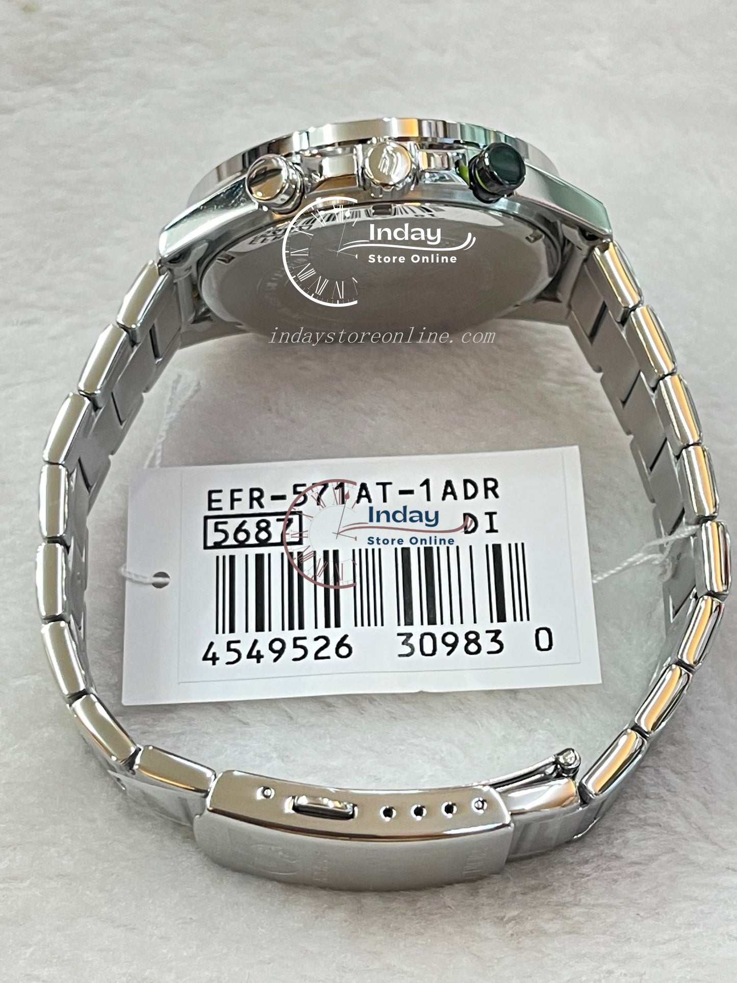 Casio Edifice Men's Watch EFR-571AT-1A Standard Chronograph Limited Model
