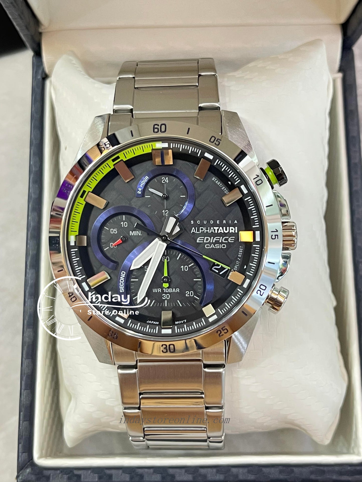 Casio Edifice Men's Watch EFR-571AT-1A Standard Chronograph Limited Model