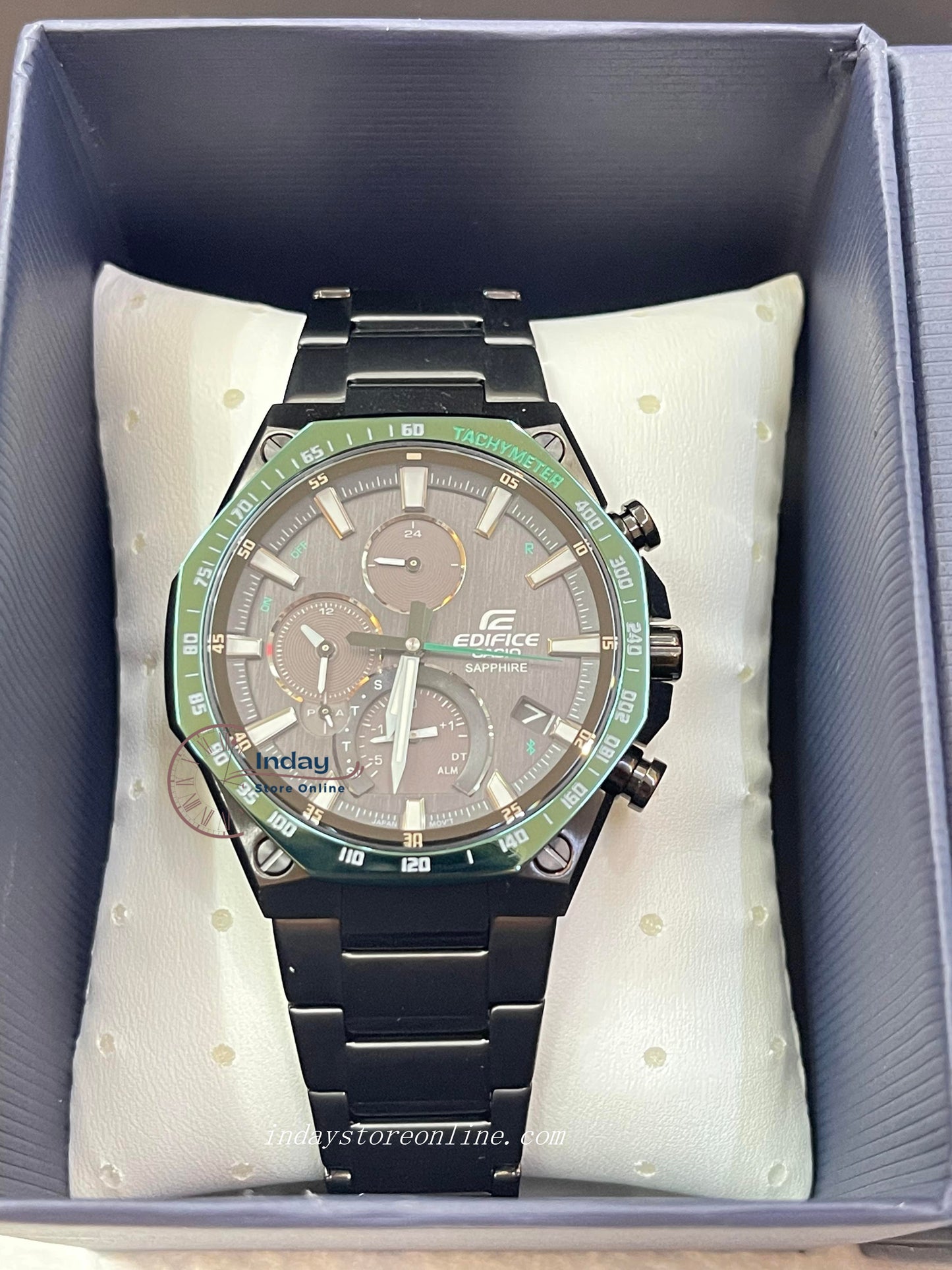 Casio Edifice Men's Watch EQB-1100XDC-1A Smartphone Link Model Solar Powered