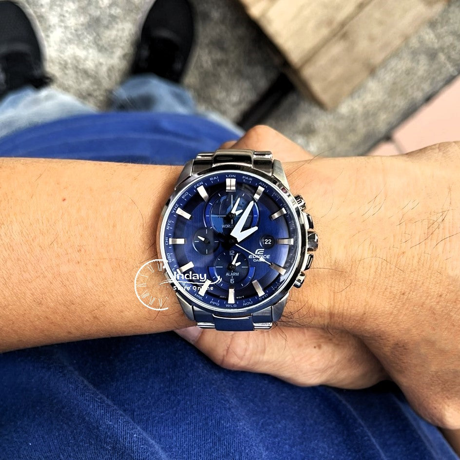 Casio Edifice Men's Watch ETD-310D-2A Stainless Steel Band Mineral Glass