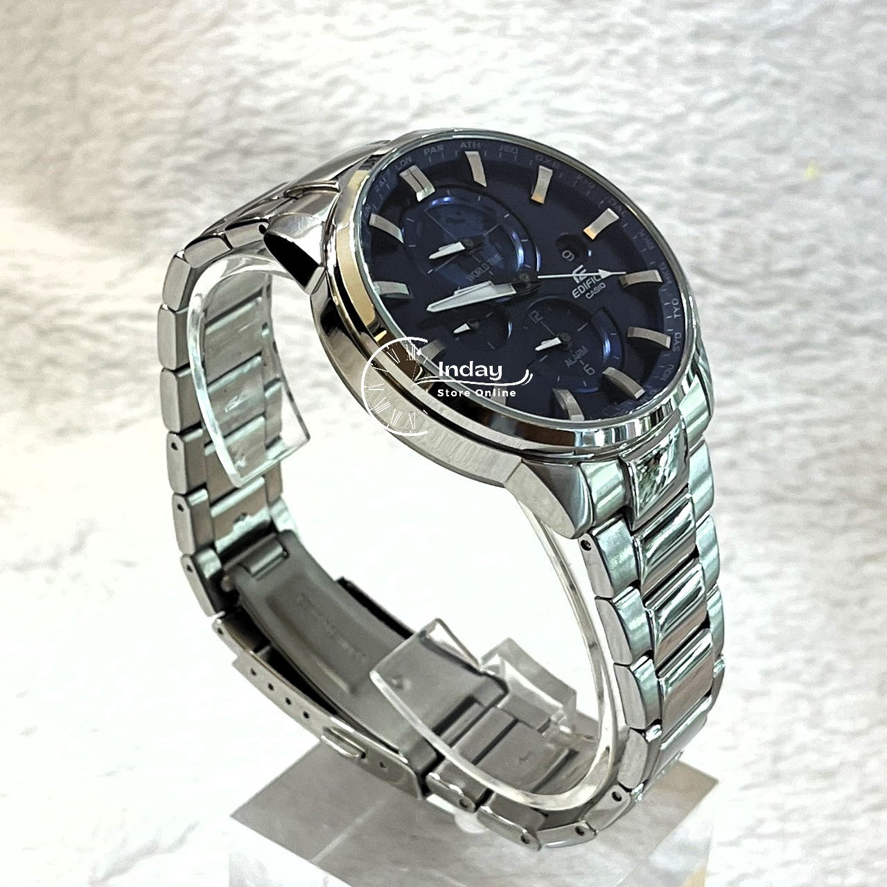 Casio Edifice Men's Watch ETD-310D-2A Stainless Steel Band Mineral Glass