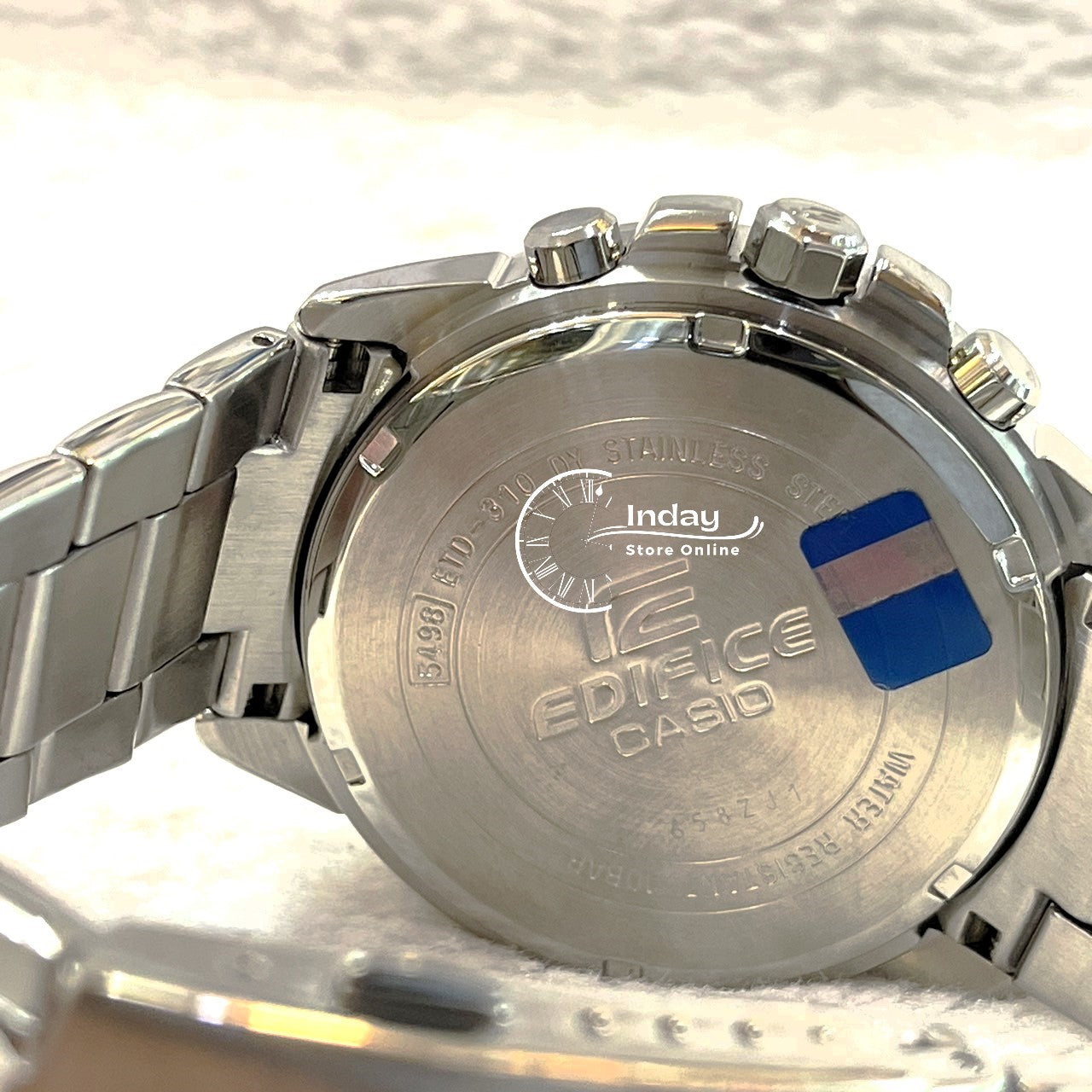 Casio Edifice Men's Watch ETD-310D-2A Stainless Steel Band Mineral Glass