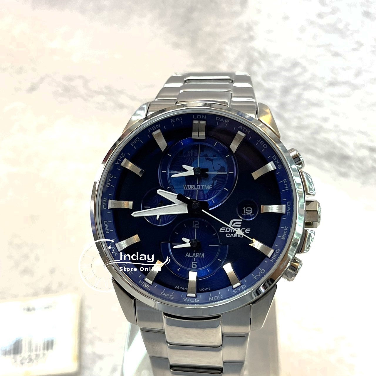 Casio Edifice Men's Watch ETD-310D-2A Stainless Steel Band Mineral Glass