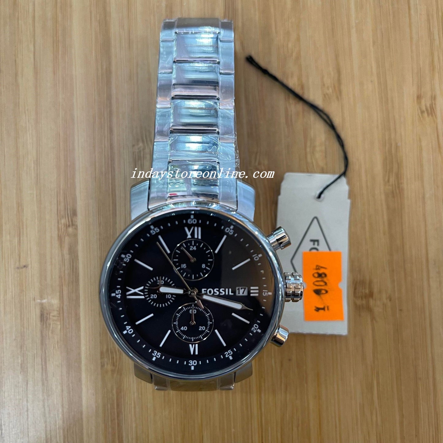 Fossil Men's Watch BQ1000 Rhett Chronograph Stainless Steel Band