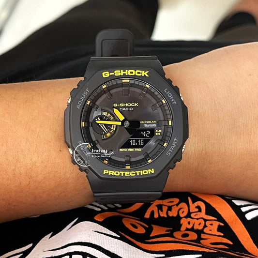 Casio G-Shock Men's Watch GA-B2100CY-1A Analog-Digital 2100 Series New Release Shock Resistant Carbon Core Guard Structure Tough Solar (Solar powered)