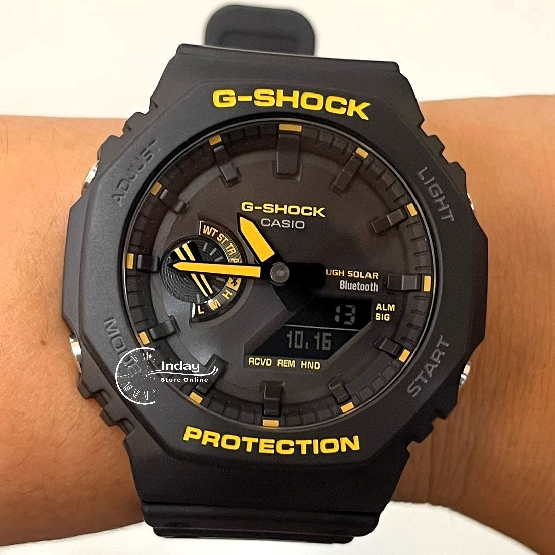 Casio G-Shock Men's Watch GA-B2100CY-1A Analog-Digital 2100 Series New Release Shock Resistant Carbon Core Guard Structure Tough Solar (Solar powered)