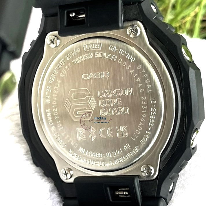 Casio G-Shock Men's Watch GA-B2100CY-1A Analog-Digital 2100 Series New Release Shock Resistant Carbon Core Guard Structure Tough Solar (Solar powered)