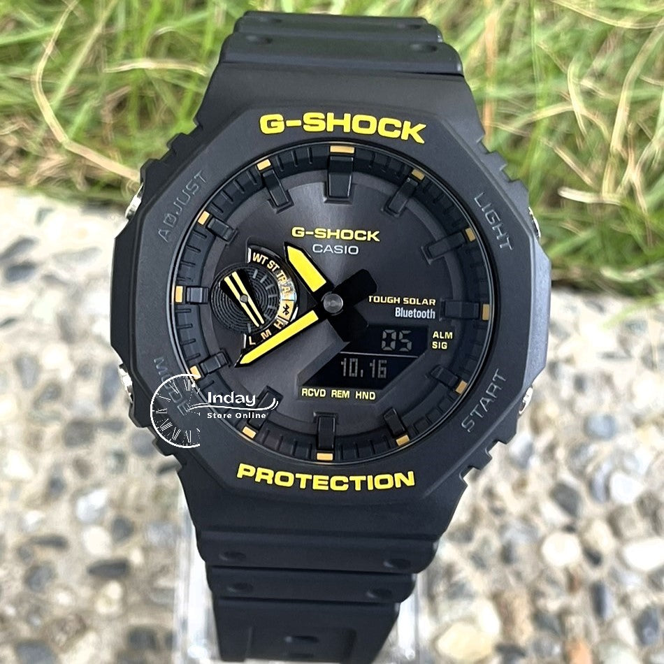 Casio G-Shock Men's Watch GA-B2100CY-1A Analog-Digital 2100 Series New Release Shock Resistant Carbon Core Guard Structure Tough Solar (Solar powered)