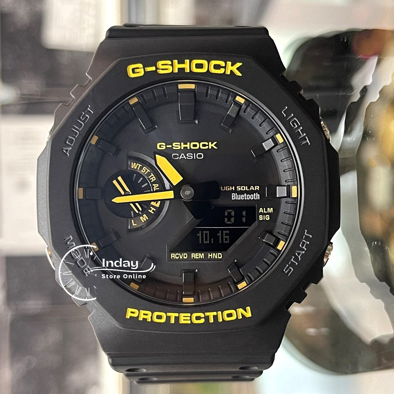 Casio G-Shock Men's Watch GA-B2100CY-1A Analog-Digital 2100 Series New Release Shock Resistant Carbon Core Guard Structure Tough Solar (Solar powered)