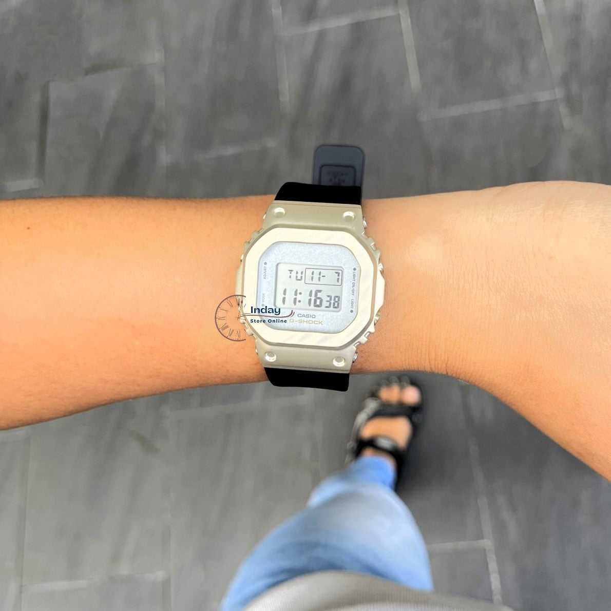 Casio G-Shock Women's Watch GM-S5600BC-1 Digital New Arrival Shock Resistant Resin Band
