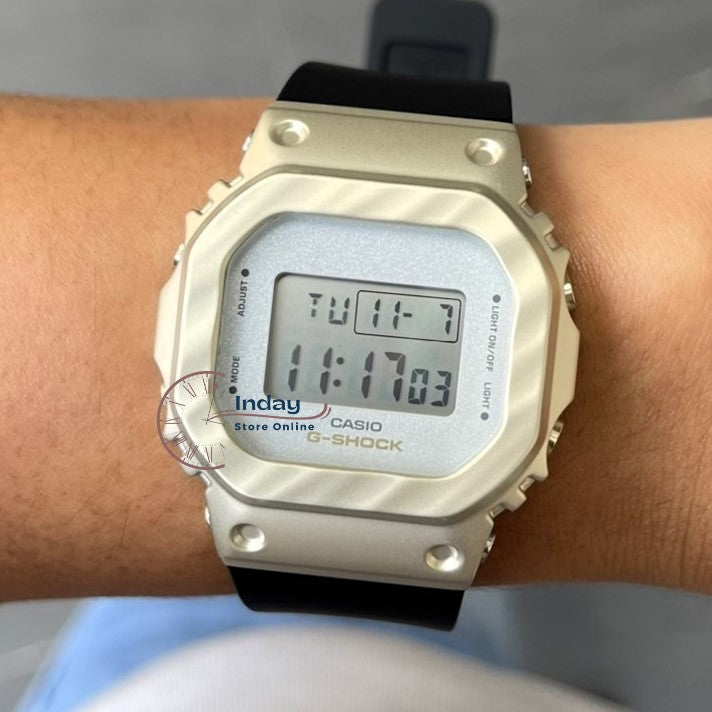 Casio G-Shock Women's Watch GM-S5600BC-1 Digital New Arrival Shock Resistant Resin Band
