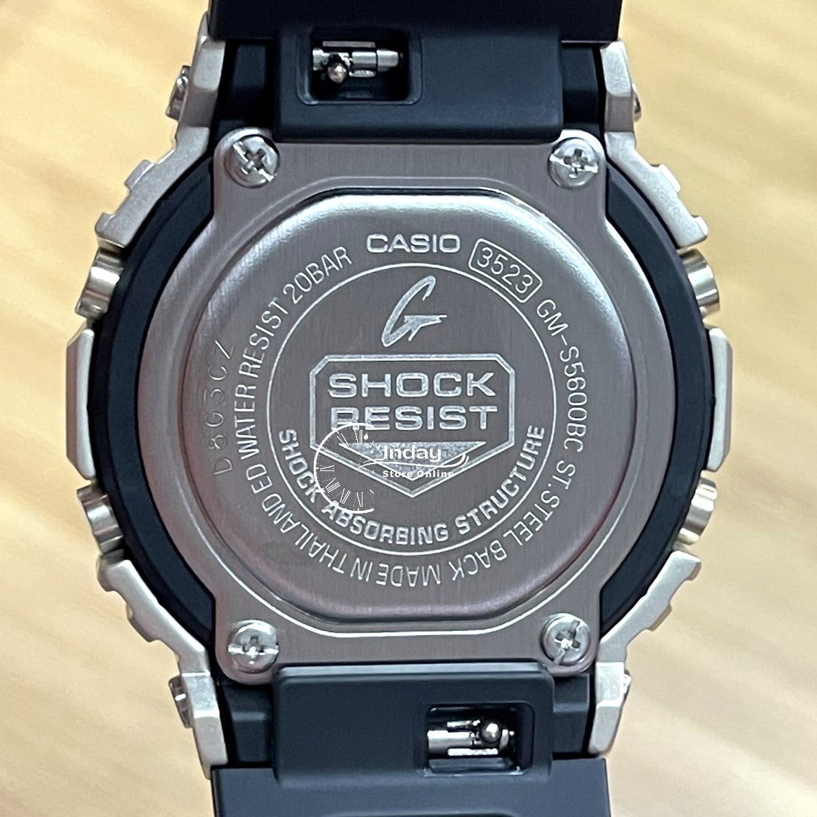 Casio G-Shock Women's Watch GM-S5600BC-1 Digital New Arrival Shock Resistant Resin Band