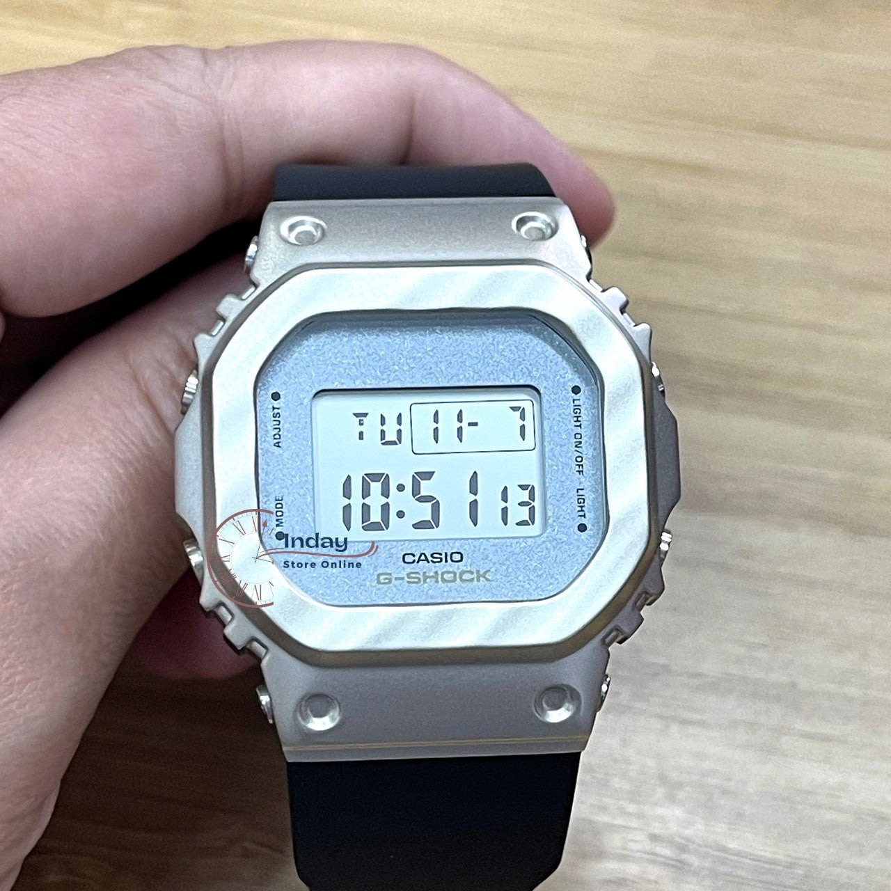 Casio G-Shock Women's Watch GM-S5600BC-1 Digital New Arrival Shock Resistant Resin Band
