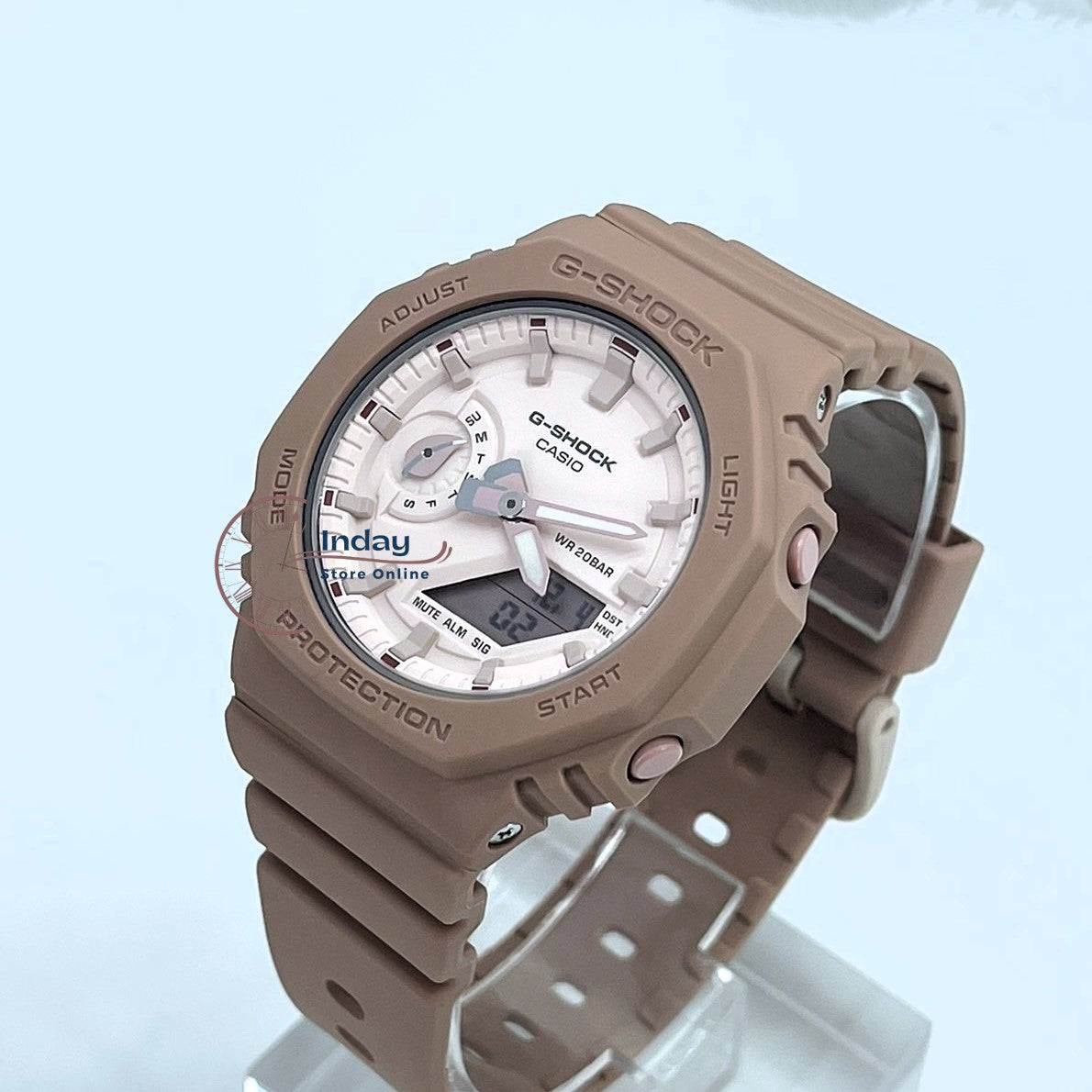 Casio G-Shock Women's Watch GMA-S2100NC-4A2 Analog-Digital New Arrival Shock Resistant Carbon Core Guard Structure