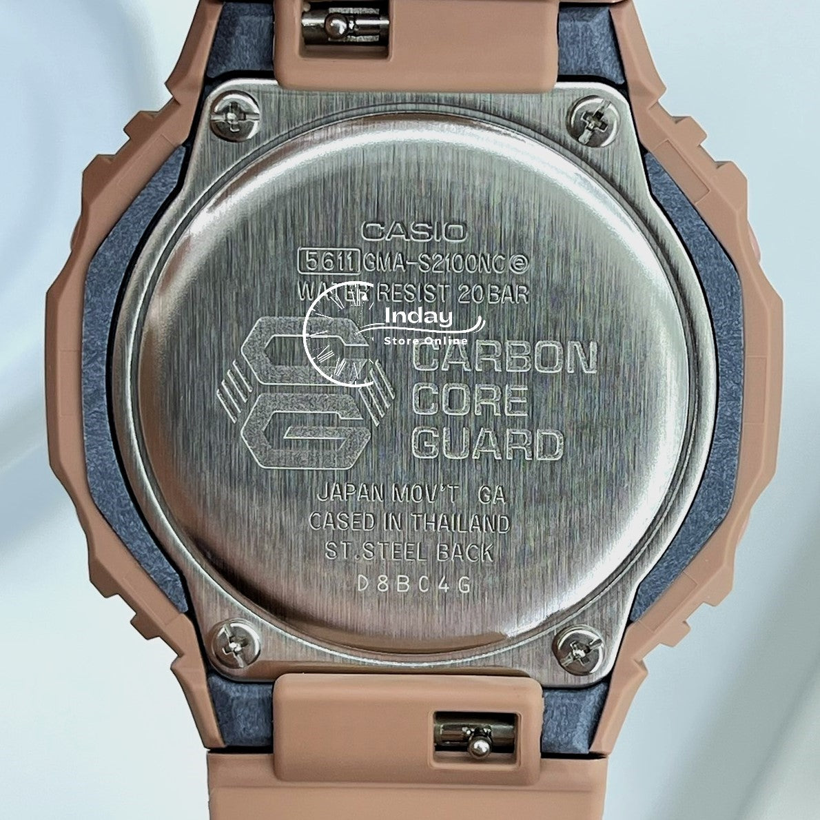 Casio G-Shock Women's Watch GMA-S2100NC-4A2 Analog-Digital New Arrival Shock Resistant Carbon Core Guard Structure