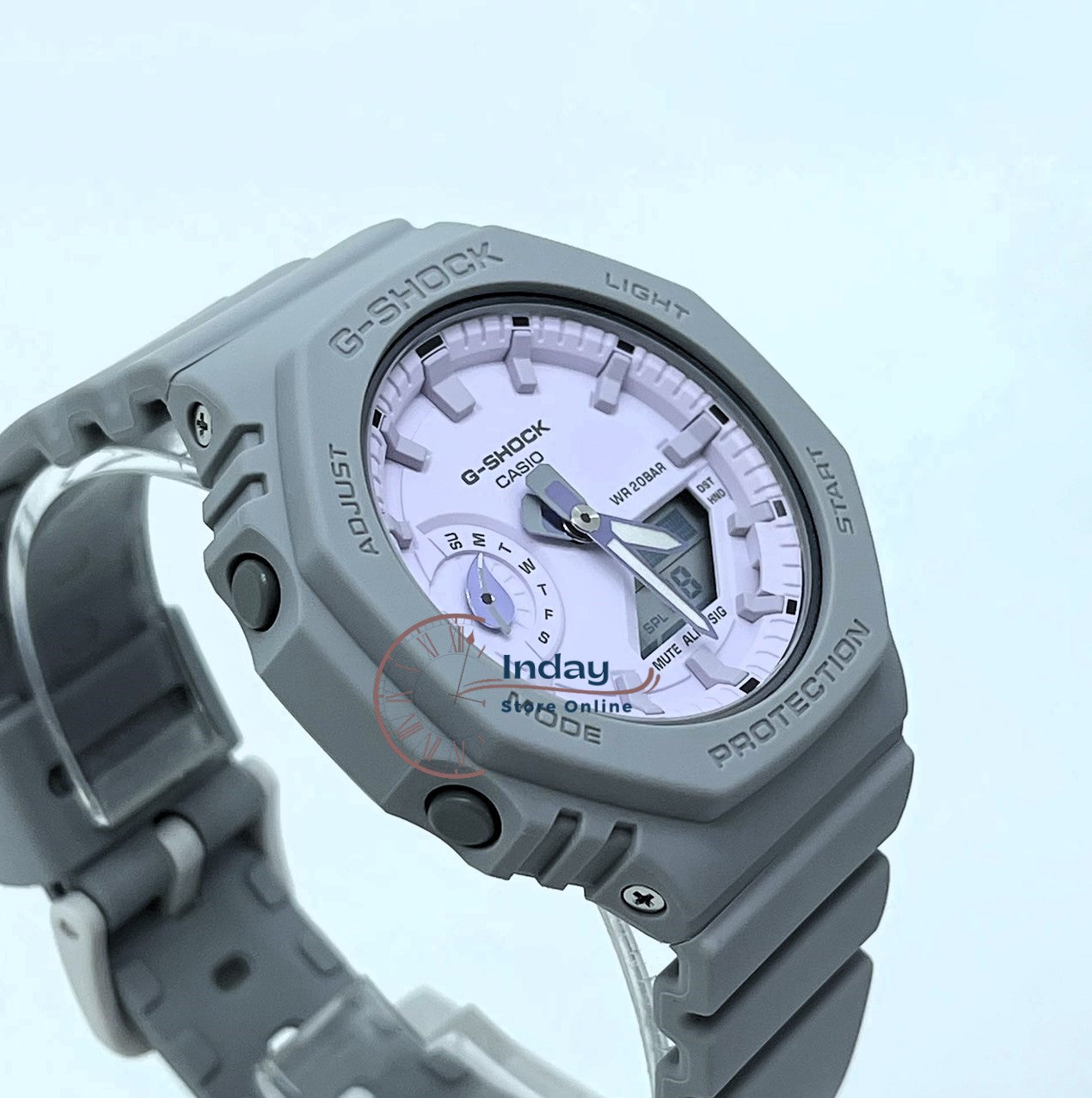 Casio G-Shock Women's Watch GMA-S2100NC-8A Analog-Digital New Arrival Shock Resistant Carbon Core Guard Structure