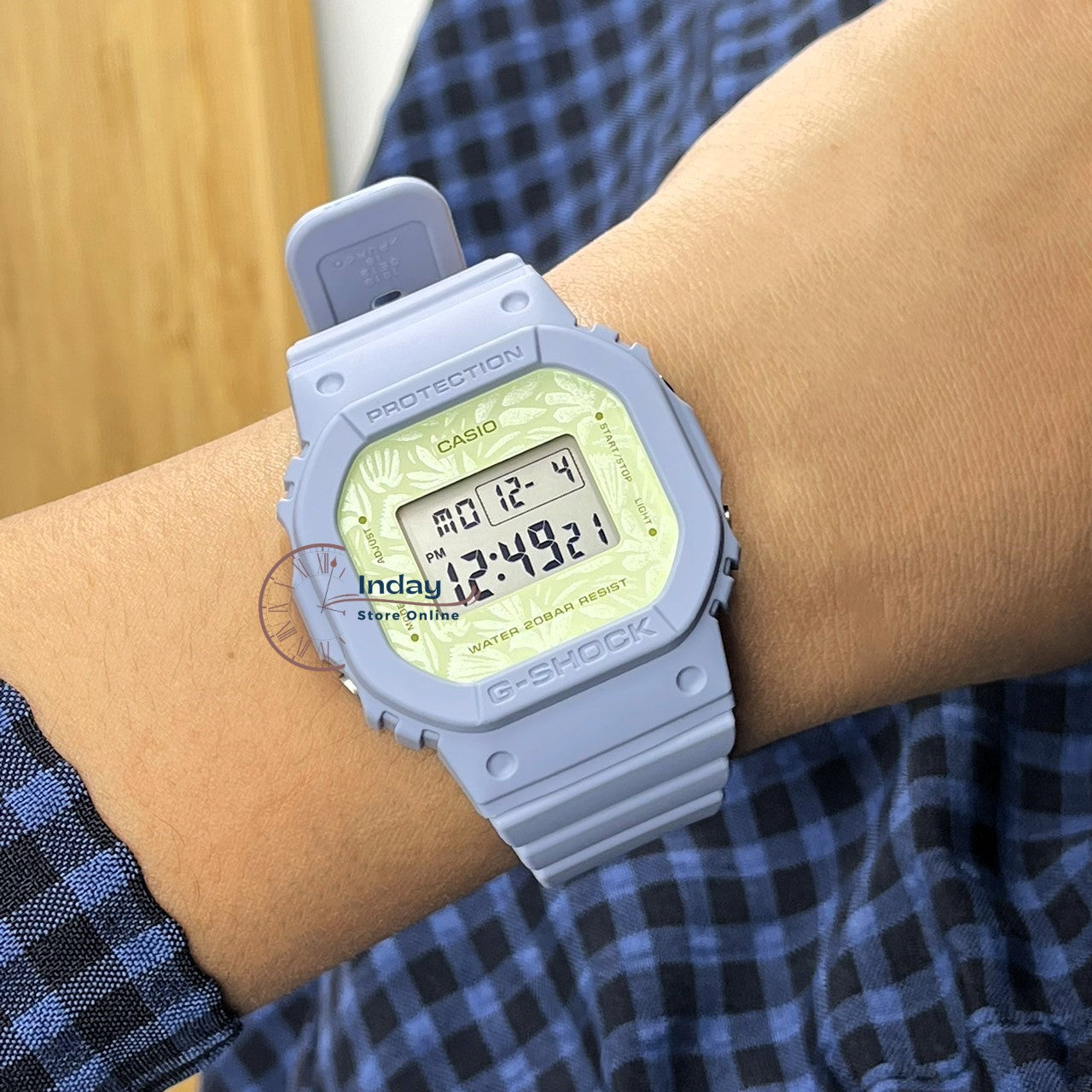 Casio G-Shock Women's Watch GMD-S5600NC-2 Digital Bio-based Resin Band Shock Resistant Mineral Glass