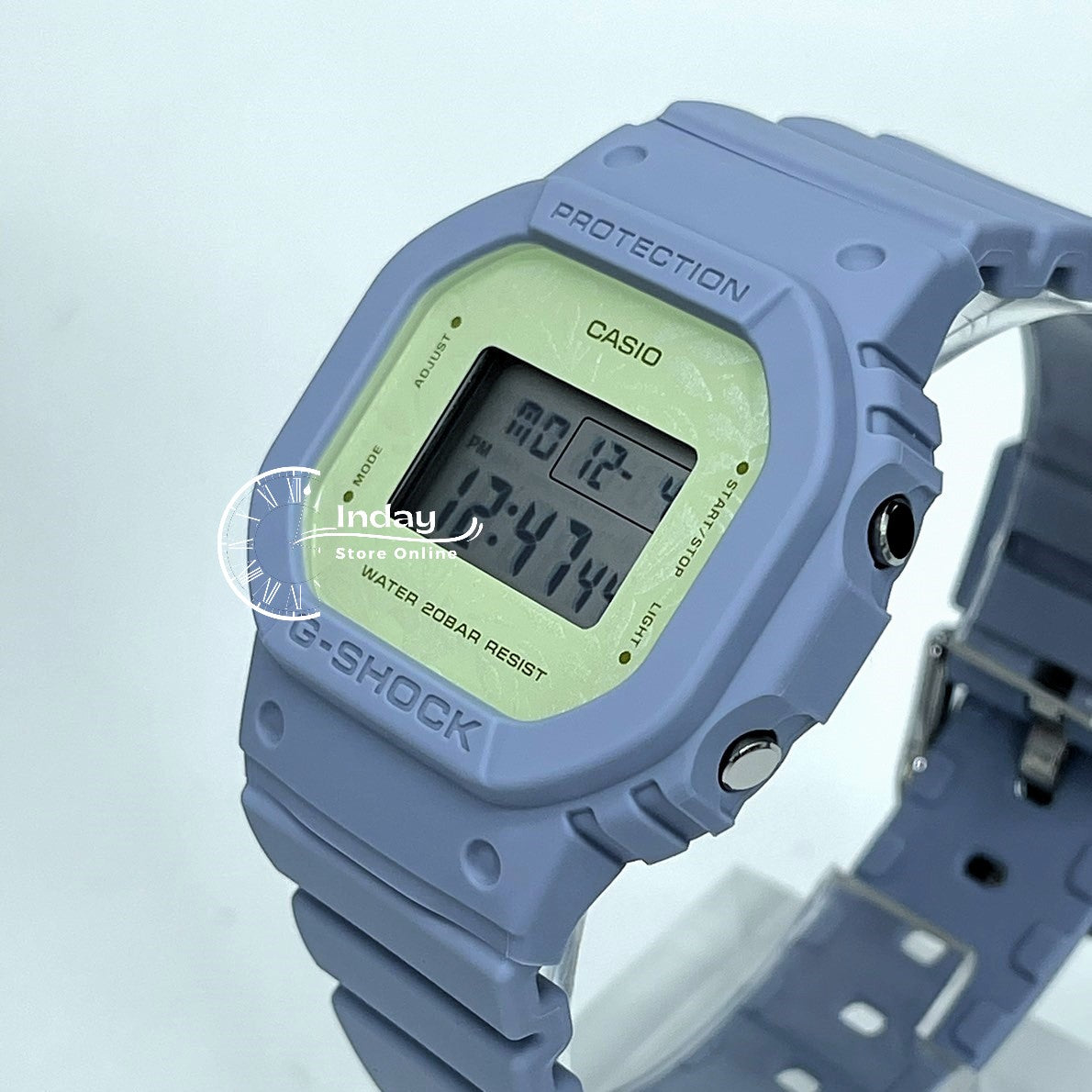 Casio G-Shock Women's Watch GMD-S5600NC-2 Digital Bio-based Resin Band Shock Resistant Mineral Glass