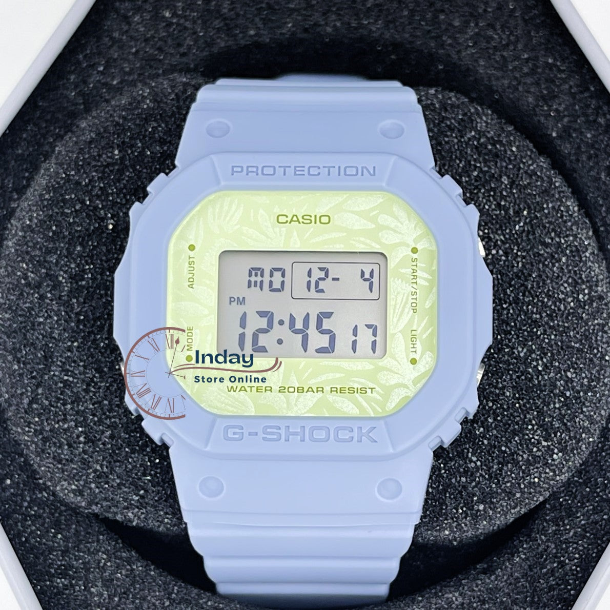 Casio G-Shock Women's Watch GMD-S5600NC-2 Digital Bio-based Resin Band Shock Resistant Mineral Glass