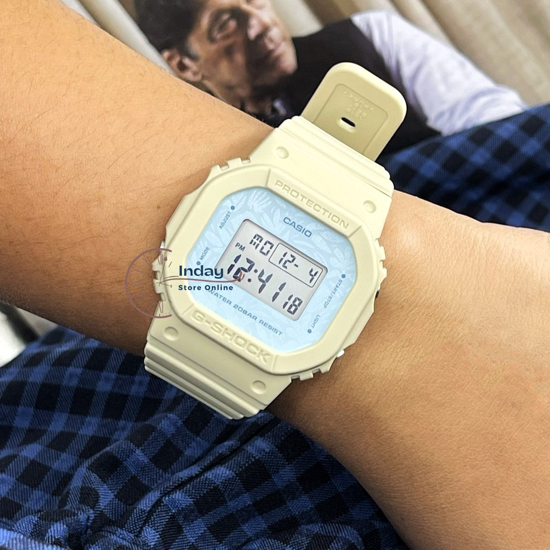 Casio G-Shock Women's Watch GMD-S5600NC-9 Digital Bio-based Resin Band Shock Resistant Mineral Glass