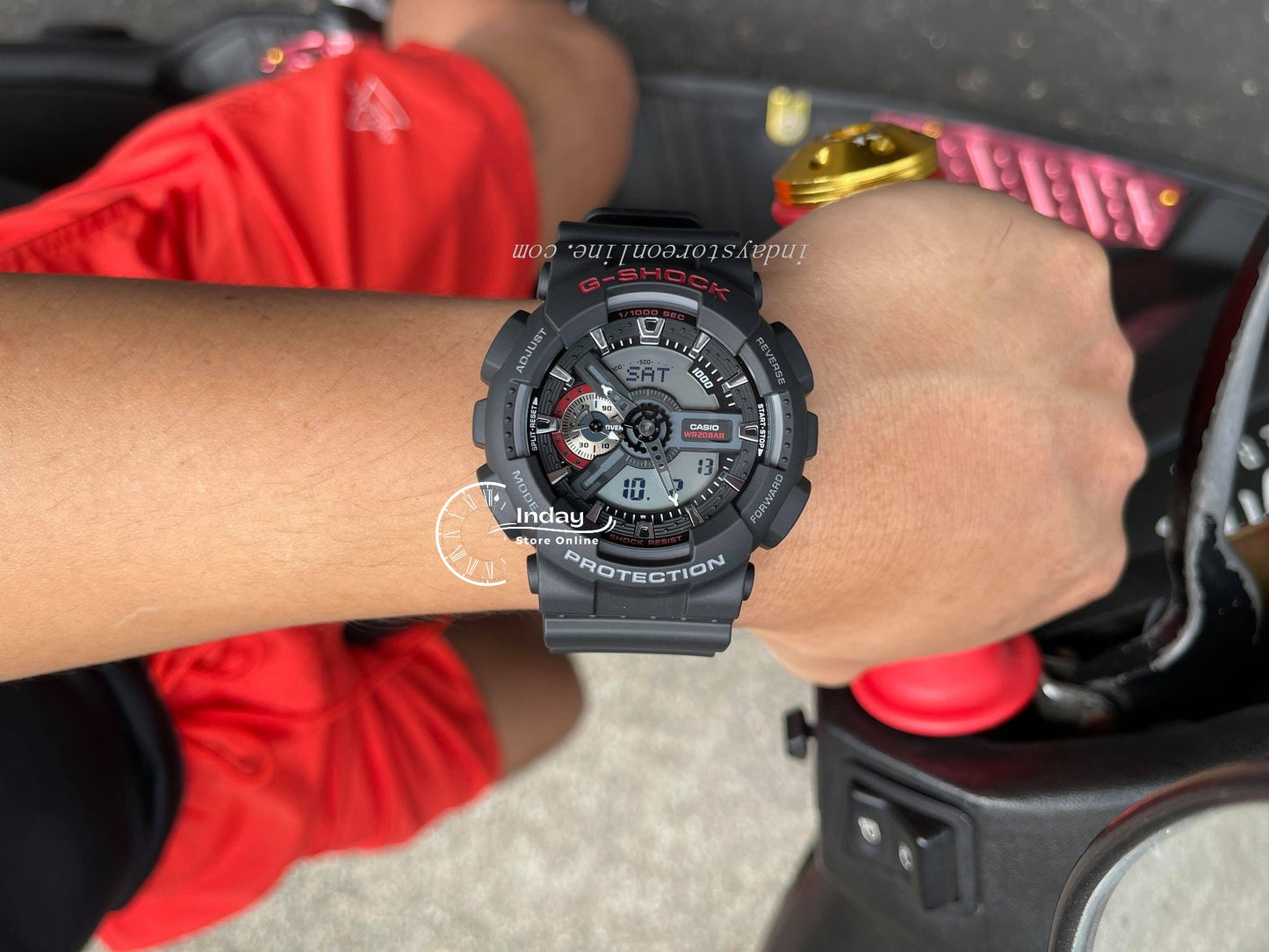 Casio G-Shock Men's Watch GA-110-1A Analog-Digital Best Seller Shock Resistant Magnetic Resistant