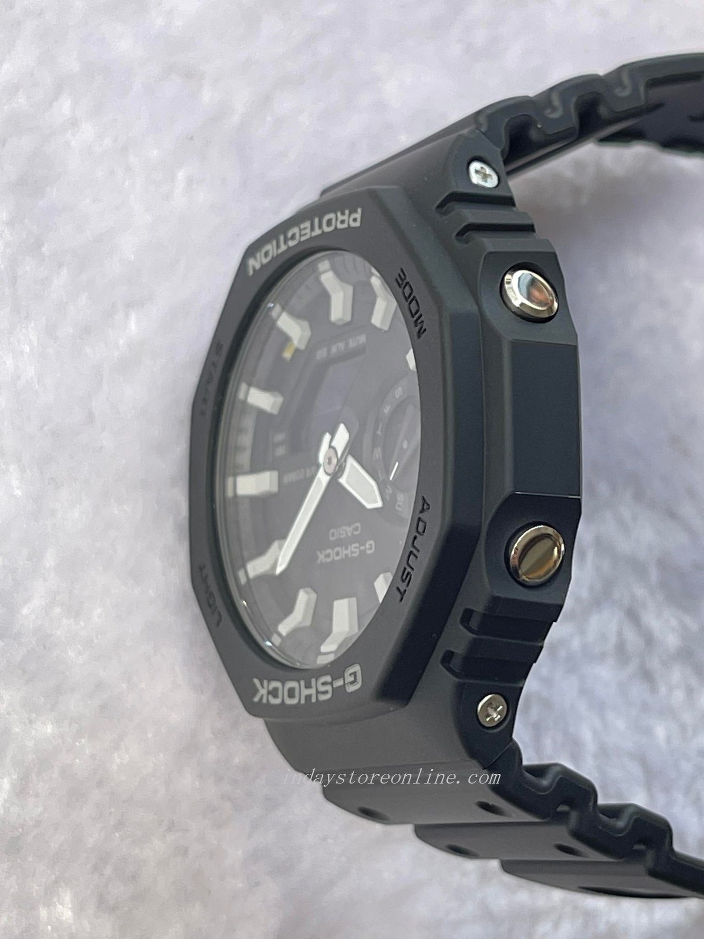 Casio G-Shock Men's Watch GA-2100-1A Analog-Digital GA-2100 Series Shock Resistant Carbon Core Guard Structure
