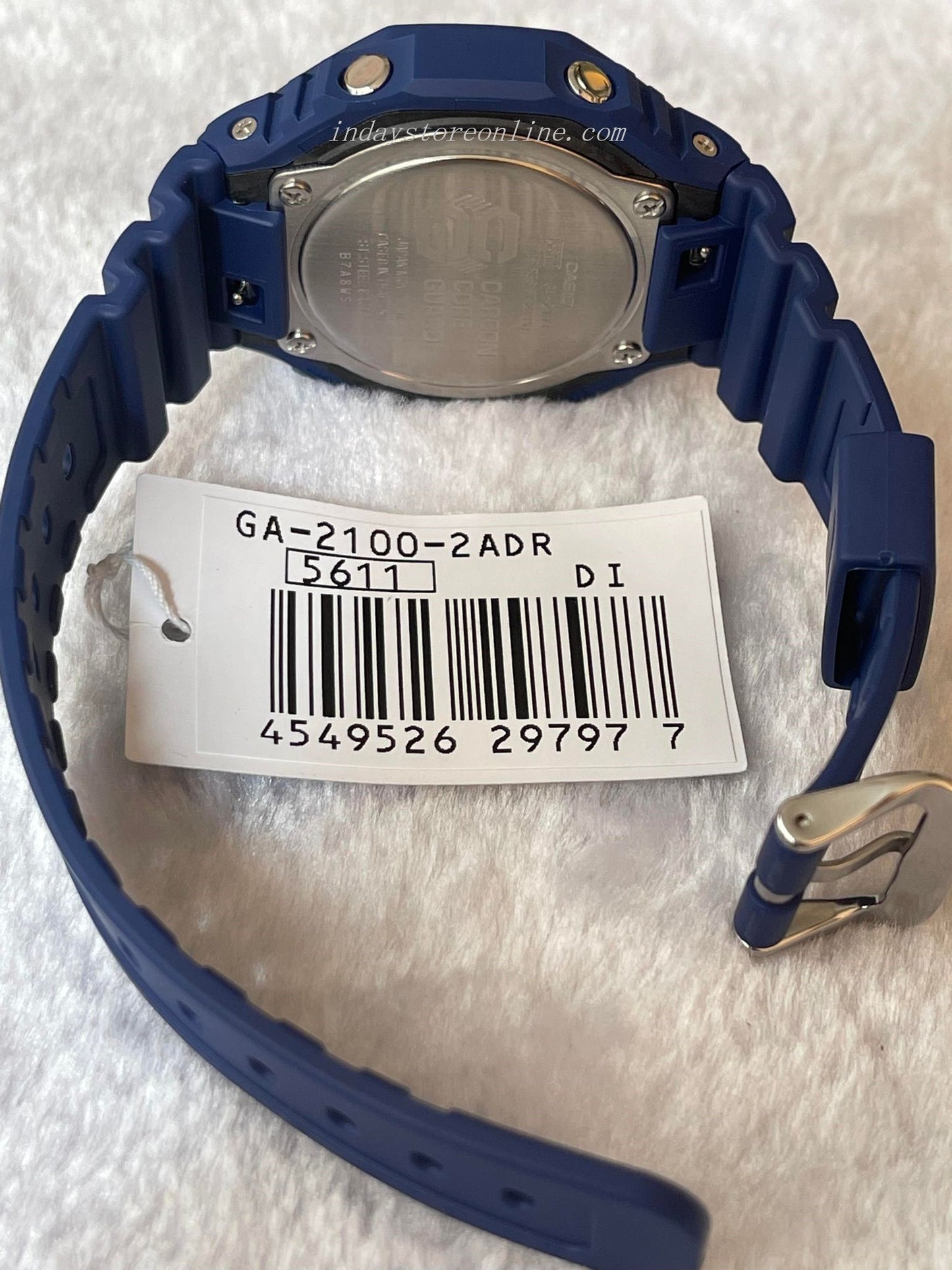 Casio G-Shock Men's Watch GA-2100-2A Analog-Digital GA-2100 Series Sporty Design Shock Resistant Carbon Core Guard Structure