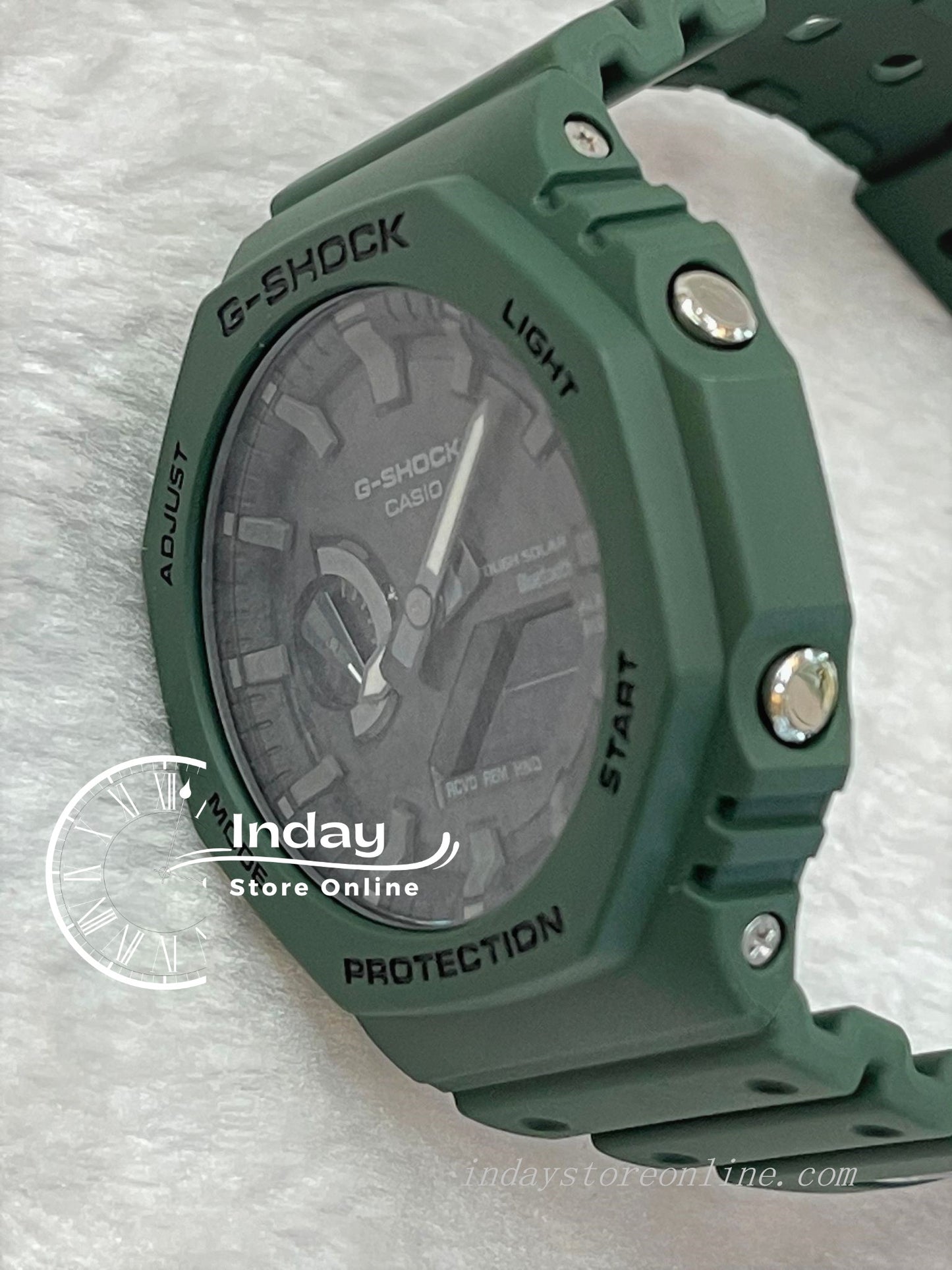 Casio G-Shock Men's Watch GA-B2100-3A Analog-Digital 2100 Series Smartphone Link and Tough Solar power