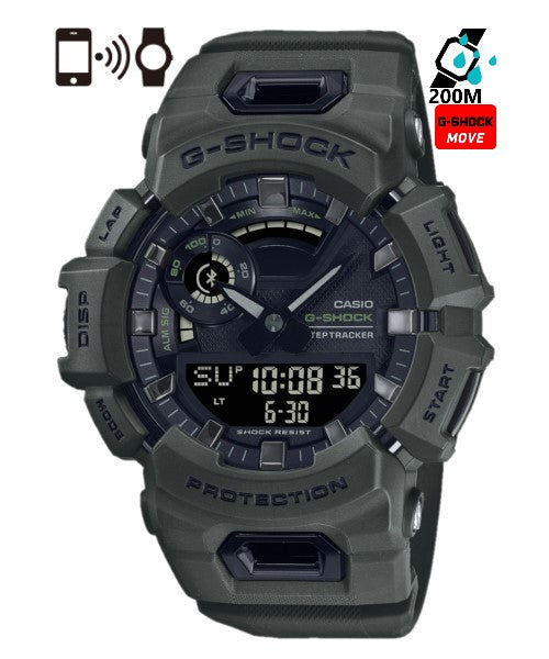 Casio G-Shock G-SQUAD Men's Watch GBA-900UU-3A Analog-Digital GBA