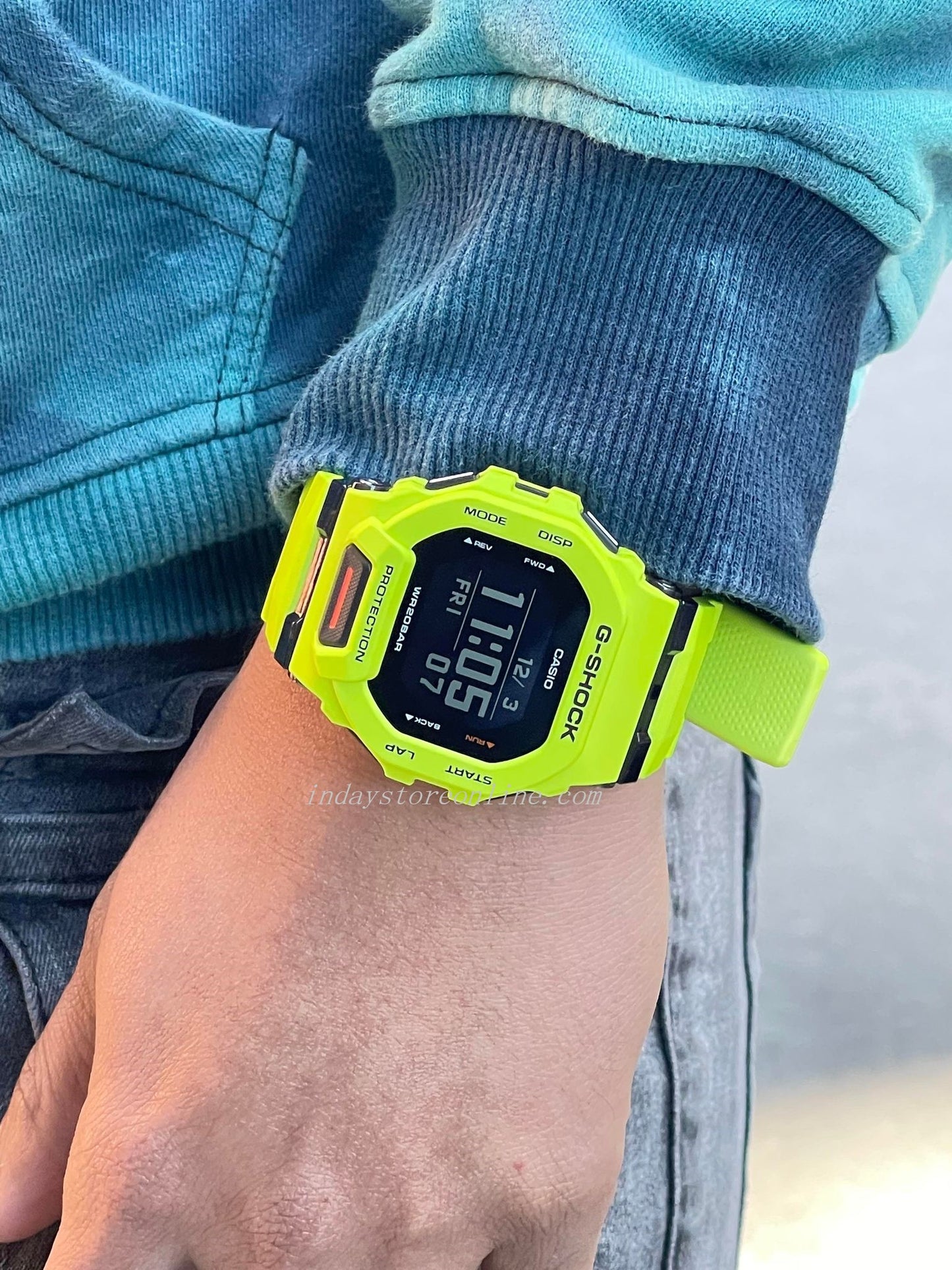 Casio G-Shock Men's Watch GBD-200-9 G-Squad GBD-200 Series Shock Resistant Mobile link (Automatic connection, wireless linking using Bluetooth®)