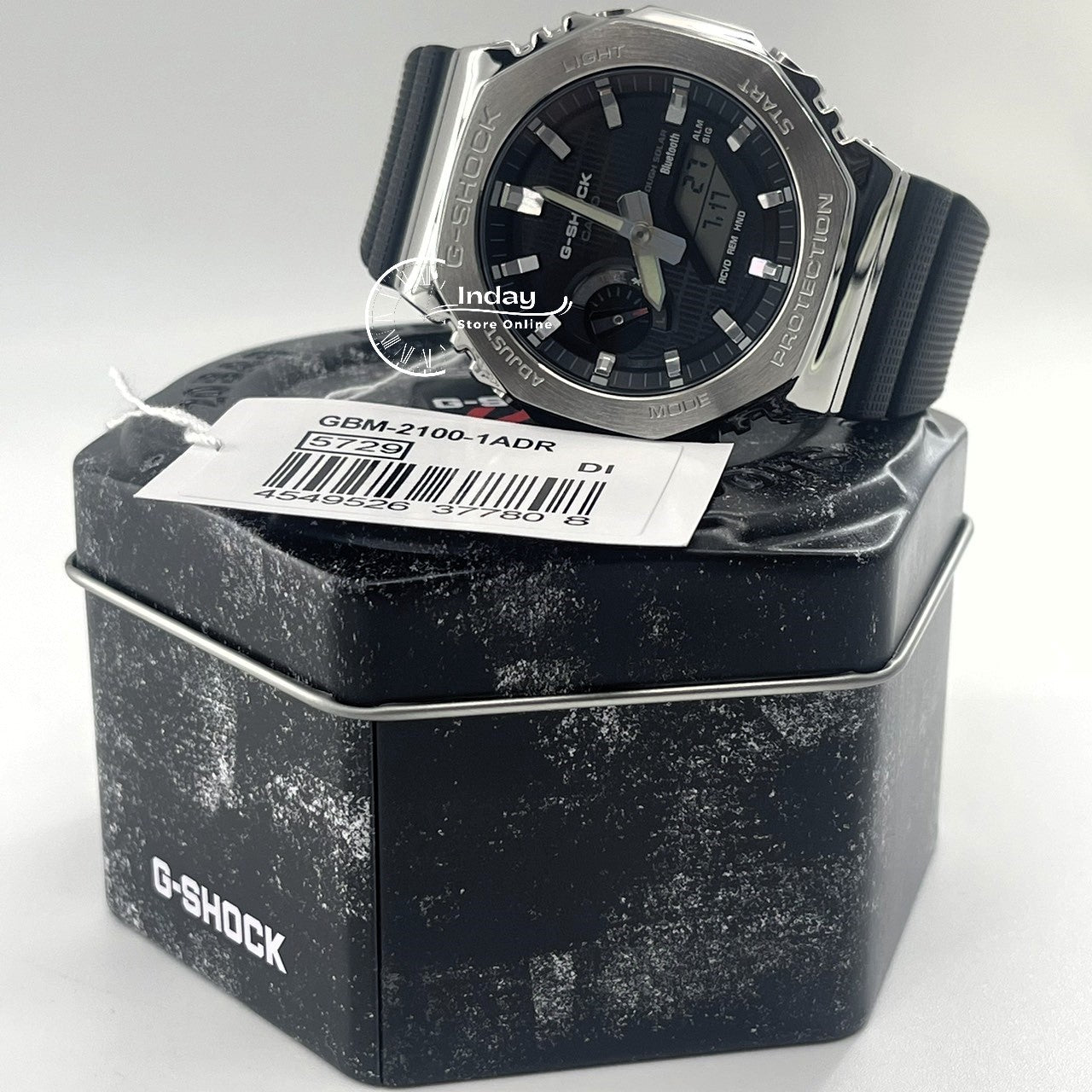 Casio G-Shock G-Steel Men's Watch GBM-2100-1A Shock Resistant Mobile link Bluetooth Tough Solar
