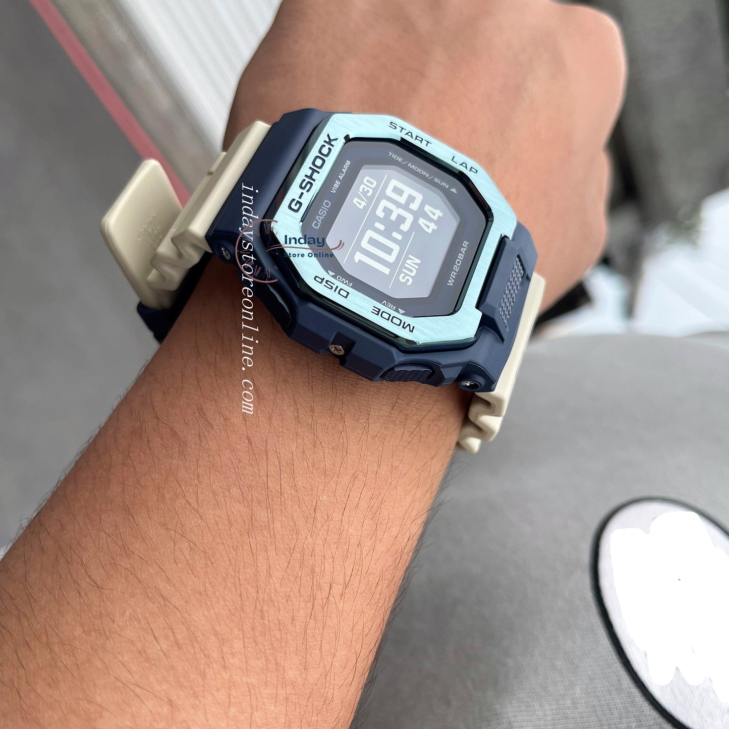 Casio G-Shock Men's Watch GBX-100TT-2 G-Lide GBX-100 Series Sports Watch Mobile link (Wireless linking using Bluetooth®)