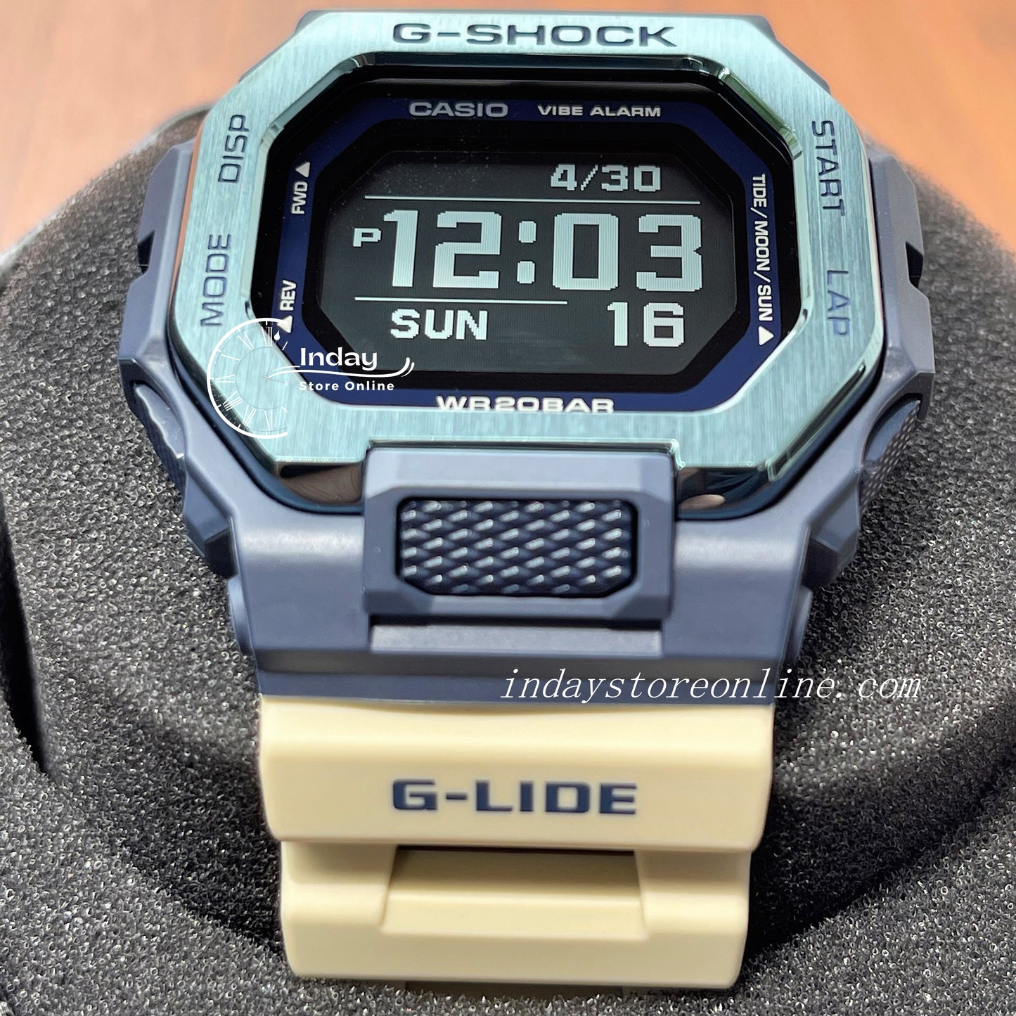 Casio G-Shock Men's Watch GBX-100TT-2 G-Lide GBX-100 Series Sports Watch Mobile link (Wireless linking using Bluetooth®)