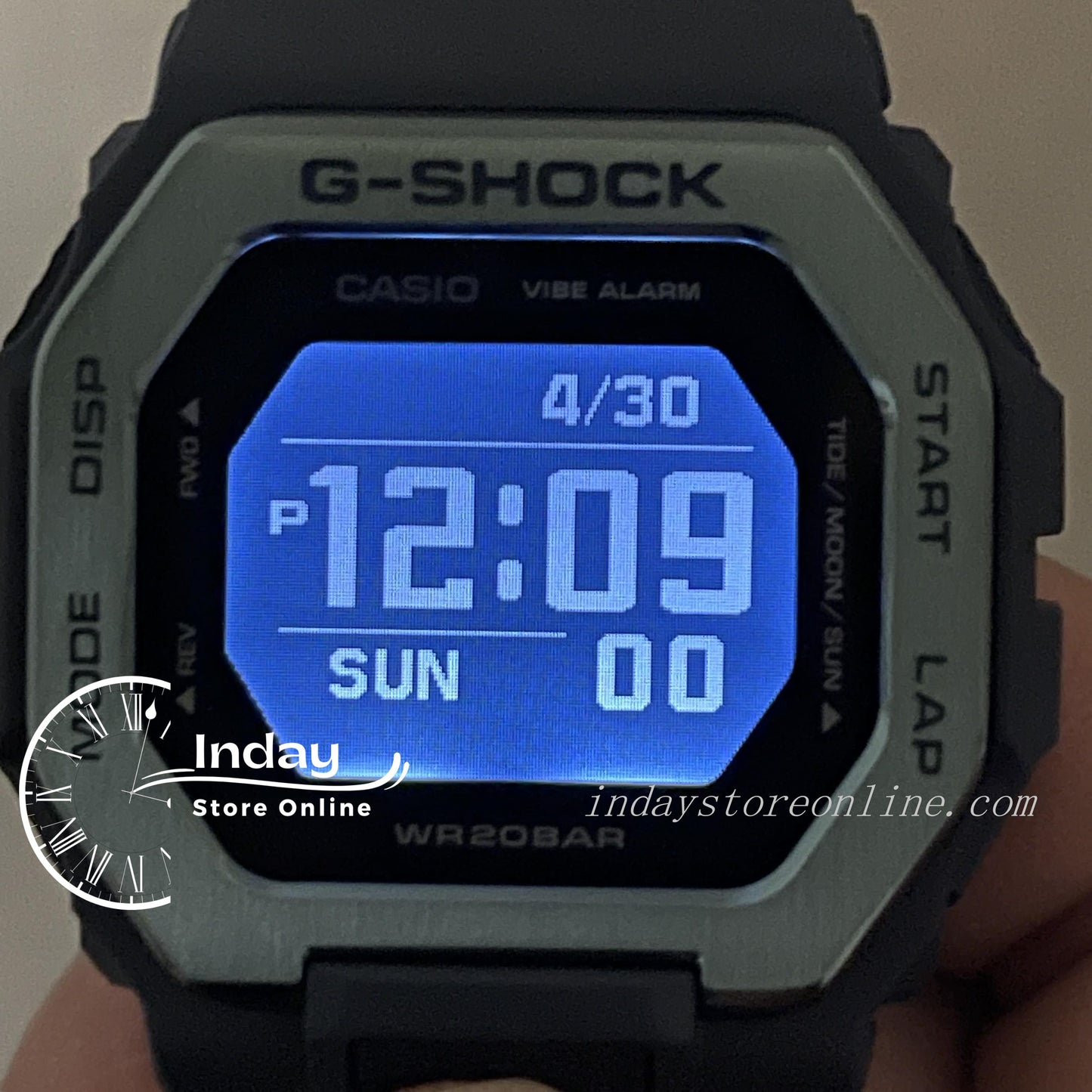 Casio G-Shock Men's Watch GBX-100TT-2 G-Lide GBX-100 Series Sports Watch Mobile link (Wireless linking using Bluetooth®)