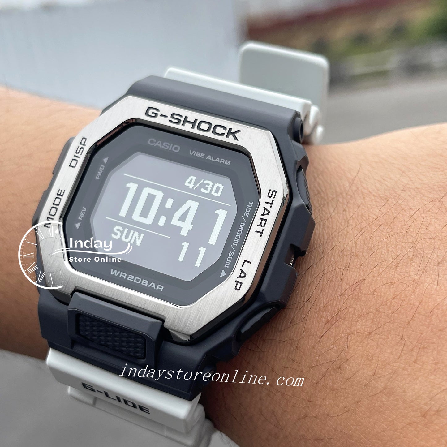 Casio G-Shock Men's Watch GBX-100TT-8 G-Lide GBX-100 Series G-Shock Move Sports Watch Mobile link (Wireless linking using Bluetooth®)
