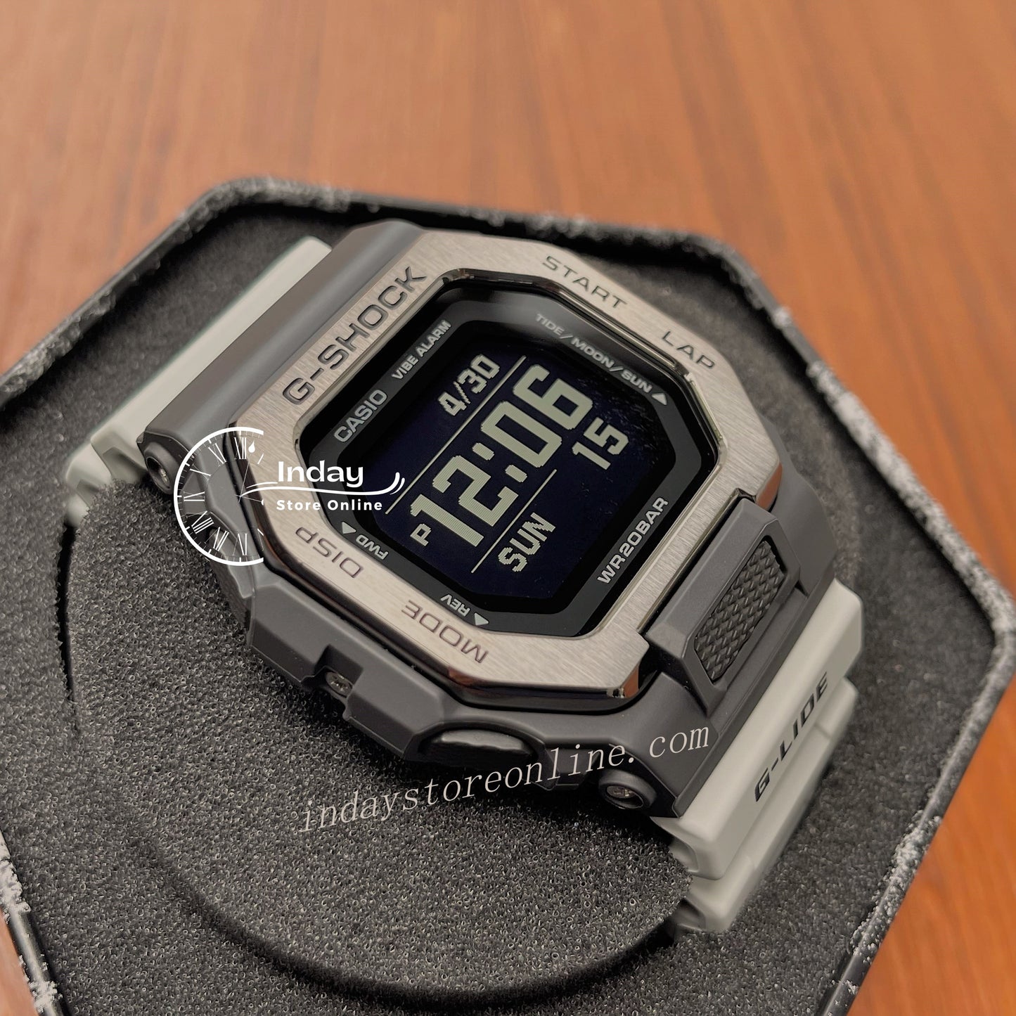 Casio G-Shock Men's Watch GBX-100TT-8 G-Lide GBX-100 Series G-Shock Move Sports Watch Mobile link (Wireless linking using Bluetooth®)