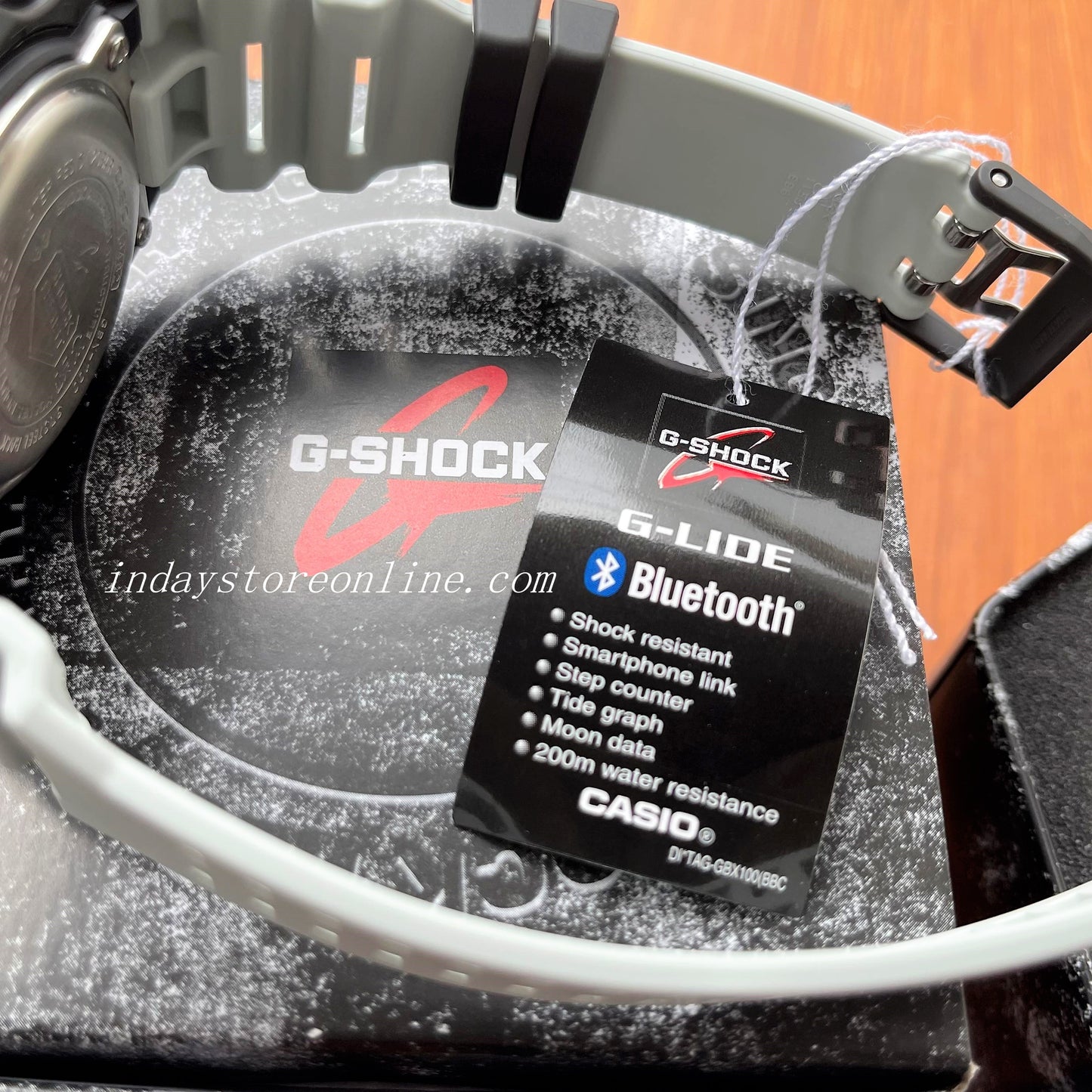 Casio G-Shock Men's Watch GBX-100TT-8 G-Lide GBX-100 Series G-Shock Move Sports Watch Mobile link (Wireless linking using Bluetooth®)