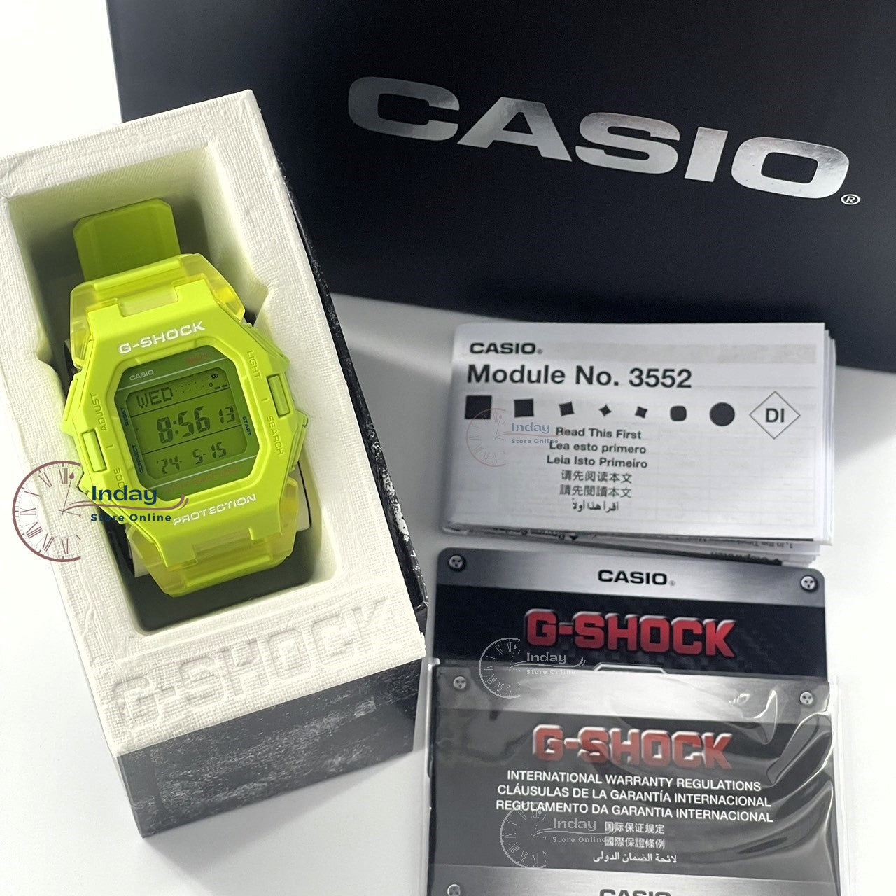 Casio G-Shock Men's Watch GD-B500S-3 Resin Band Shock Resistant Mobile link Bluetooth